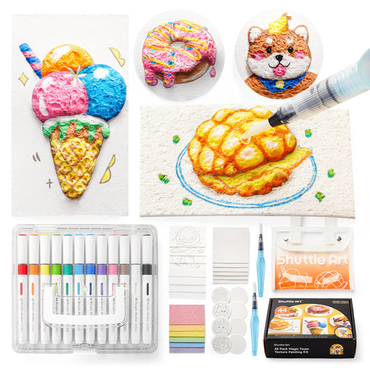 3D Foam Texture Painting Kit