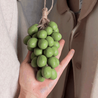 Organic Handmade Grape-Shaped Soap